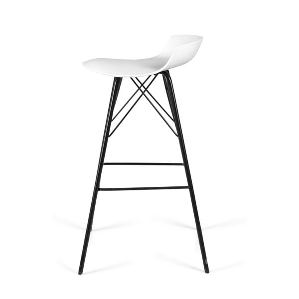 Komplet 2 beliih barskih stolov Tenzo Tori-image-4