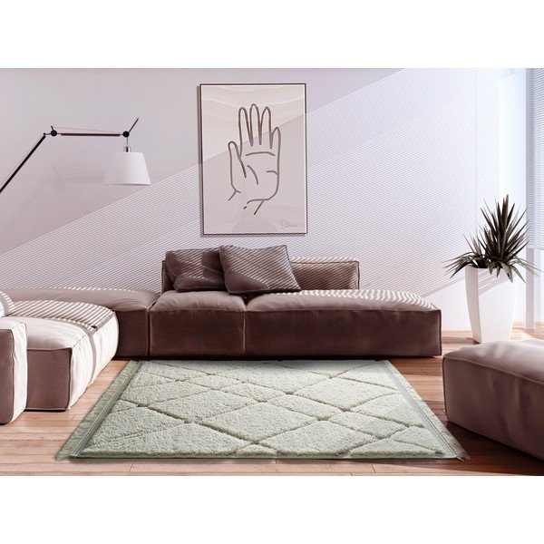 Bež preproga Universal Kai Line, 75 x 155 cm-image-1