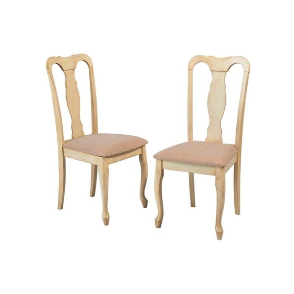 Komplet 2 stolov iz gumijastega lesa Støraa Charles-image-4