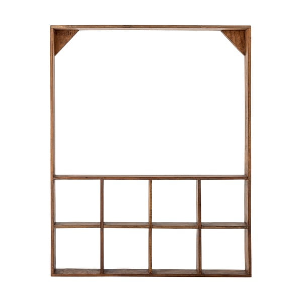 Večnivojska polica iz recikliranega lesa v naravni barvi 10 cm Marino – Bloomingville