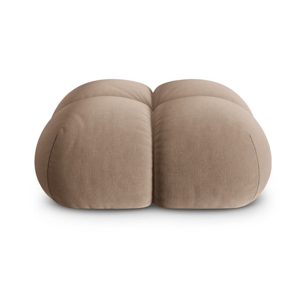 Rjav žameten tabure Loretto – Cosmopolitan Design