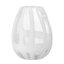 Bela steklena ročno izdelana vaza (višina 18 cm) Cosmin – Bloomingville