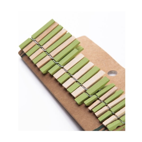 Komplet 21 bambusovih obešalk Bambum Chacha-image-2