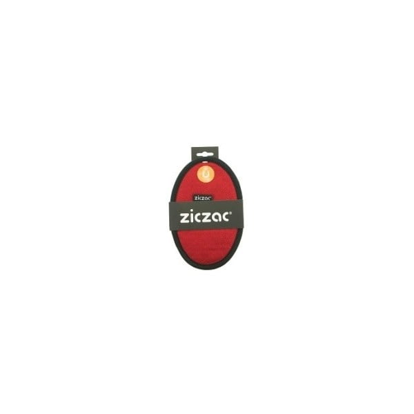 Rdeča ovalna podloga za posodo ZicZac Professional