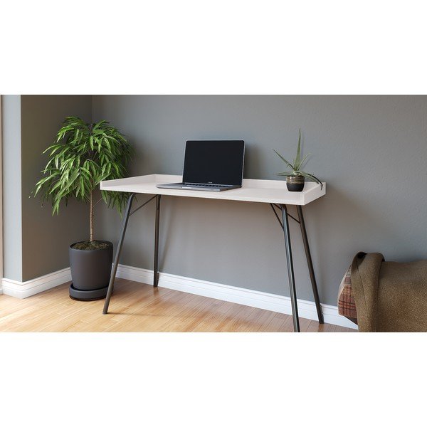 Pisalna miza z belo ploščo 52x115 cm Rayburn - Woodman-image-2