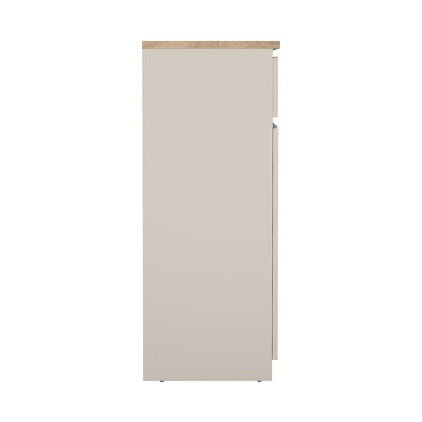 Kremno bela komoda 80x100x40 cm Naia – Tvilum-image-4