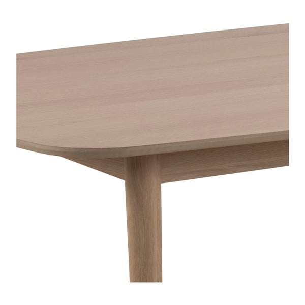 Raztegljiva jedilna miza s ploščo iz hrastovega dekorja 210x100 cm Aston - Actona-image-2
