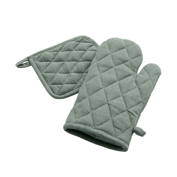 Komplet kuhinjske rokavice in podloge za lonec 2 ks Gourmet – douceur d'intérieur