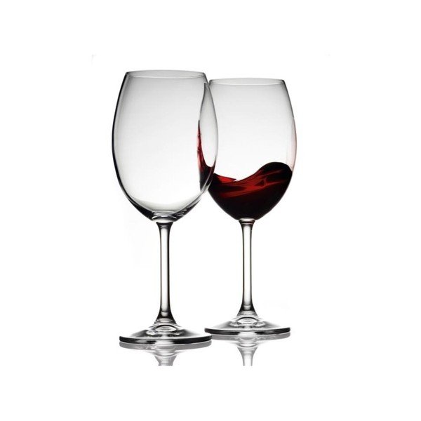 Komplet 2 kozarcev za rdeče vino iz kristalnega stekla Bitz Fluidum, 580 ml-image-1