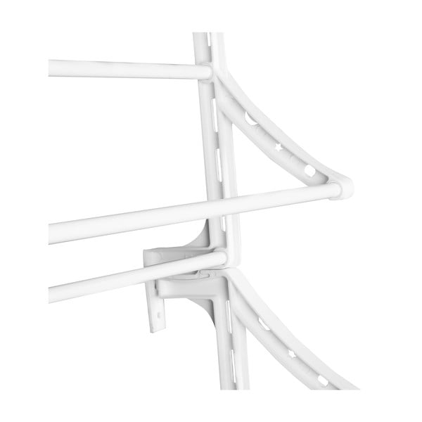 Belo kovinsko stensko stojalo za čevlje – Compactor-image-2