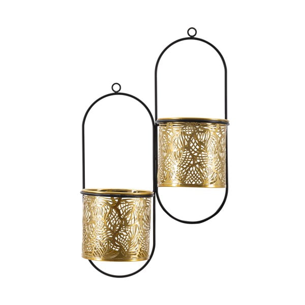 Kovinsko držalo za cvetlični lonček ø 14 cm (višina 48 cm) Double Hong – Mauro Ferretti