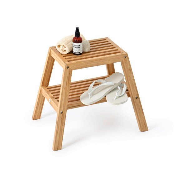 Stolček iz bambusa Wireworks Slatted Stool-image-3