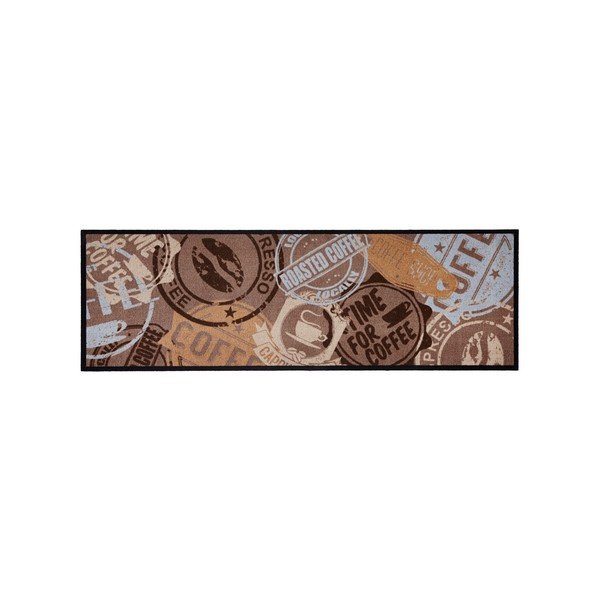 Rjav kuhinjski tekač Zala Living Coffee Stamp, 50 x 150 cm-image-3