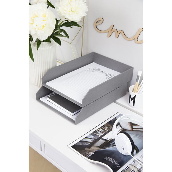 Kartonasti organizatorji za dokumente v kompletu 2 ks Hakan – Bigso Box of Sweden-image-1