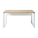 Pisalna miza iz hrastovega dekorja 158x79 cm Lioni - Germania