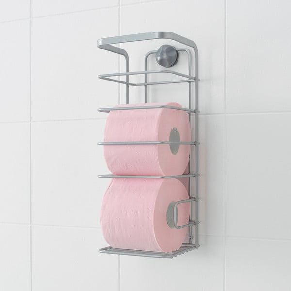 Stensko stojalo za toaletni papir Metaltex Viva!-image-1