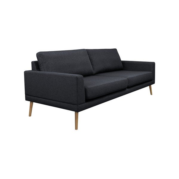 Črna trisedežna zofa Windsor & Co. Vega-image-2