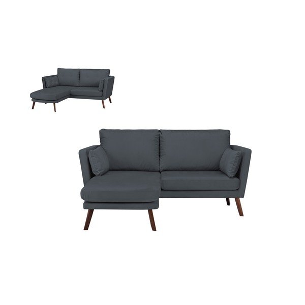Mazzini Sofas Elena trisedežna zofa, siva, z levim kotom-image-4