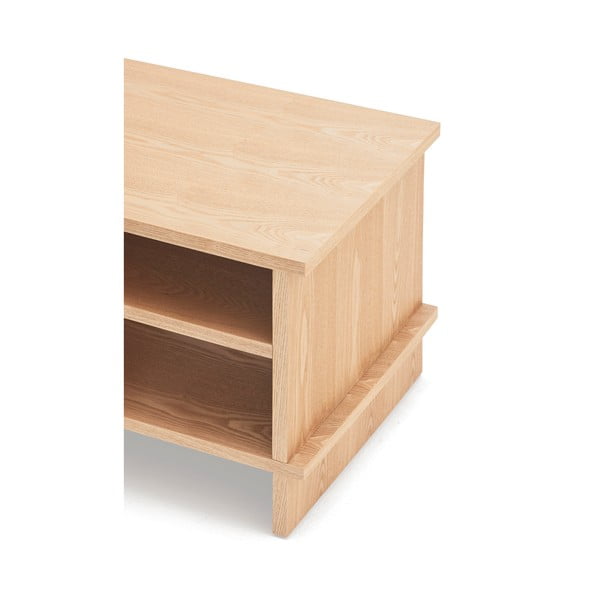 Nočna omarica v hrastovem dekorju v naravni barvi Inari – Teulat-image-4