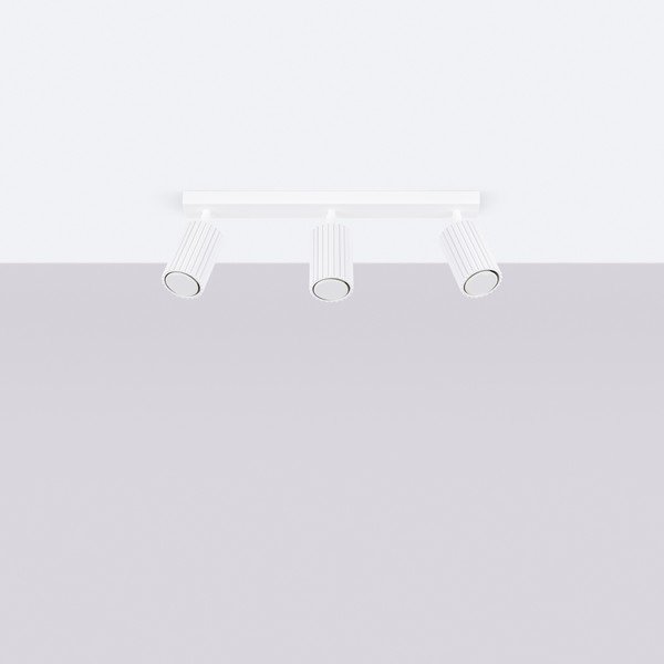 Belo točkovno svetilo 6,5x45 cm Gleam – Sollux-image-4