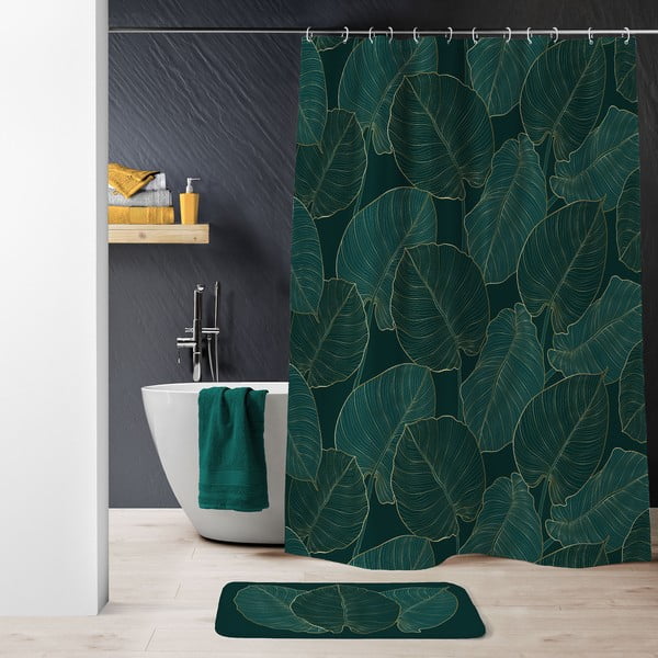 Zavesa za tuš 180x200 cm Jade – douceur d'intérieur-image-2
