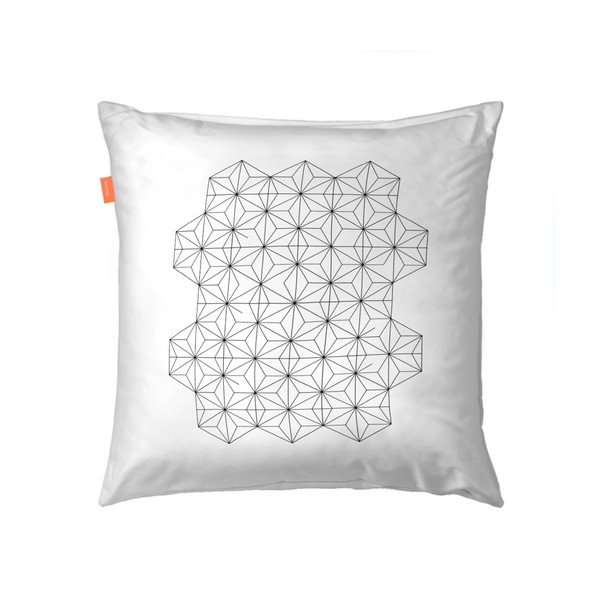 Komplet 2 bombažnih vzglavnikov Blanc Closer-image-1