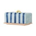 Modra keramična posoda za maslo Phoenix – Bloomingville