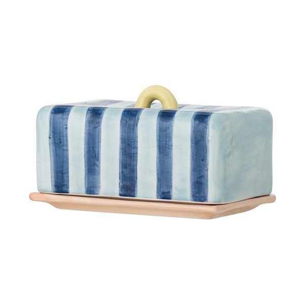 Modra keramična posoda za maslo Phoenix – Bloomingville