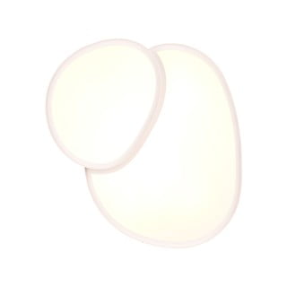 Bela LED stropna svetilka 36x43.5 cm Rise – Trio