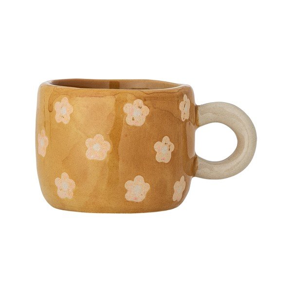 Rjava keramična otroška skodelica 110 ml Nini – Bloomingville