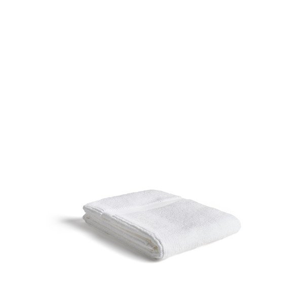 Bela frotirna bombažna brisača 50x90 cm Olvira – Kave Home