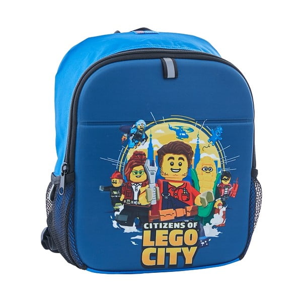 Temno moder otroški nahrbtnik LEGO® City Citizens, 8 l