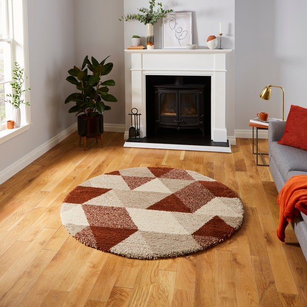 Preproga Think Rugs Royal Nomadic Trinagle, ø 160 cm-image-1