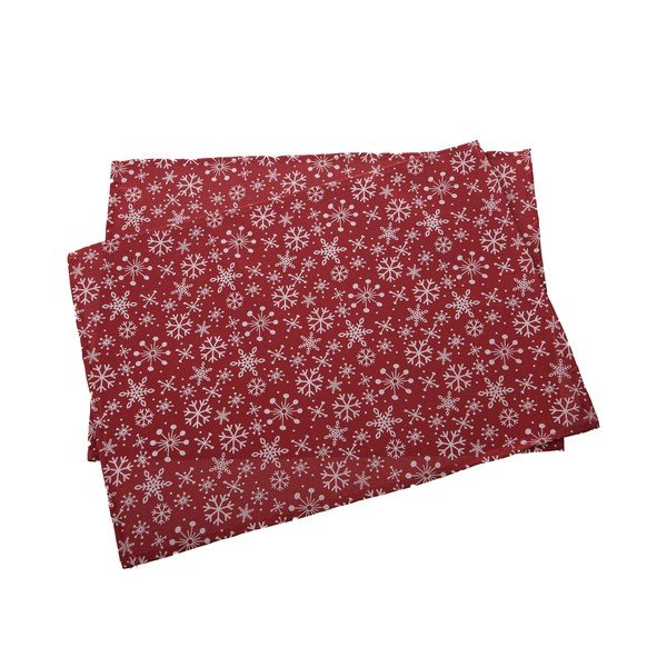 Tekstilni pogrinjki v kompletu 2 ks z božičnim motivom 32x45 cm Flakes – Dakls