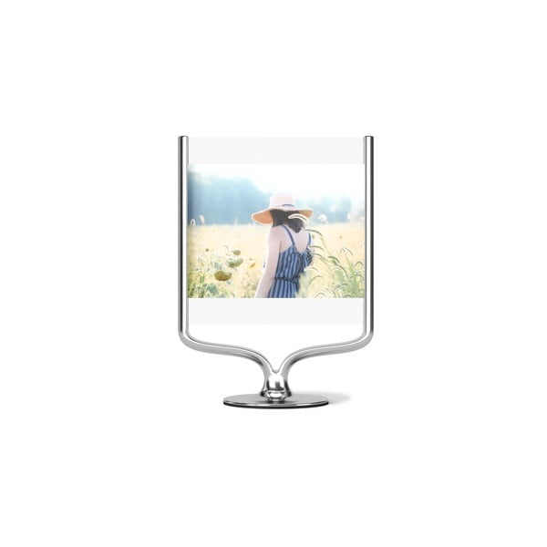 Kovinski stoječ okvir v srebrni barvi 18x25 cm Wishbone – Umbra-image-4