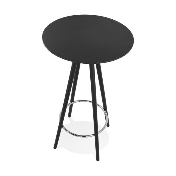 Črna barska miza Kokoon Deboo, višina 110 cm-image-2