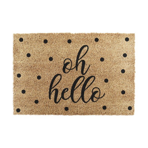 Predpražnik iz kokosovih vlaken 40x60 cm Oh Hello – Artsy Doormats