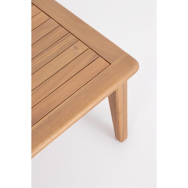 Vrtna garnitura iz masivne akacije v naravni barvi za 4 osebe Danubio – Bizzotto-image-3