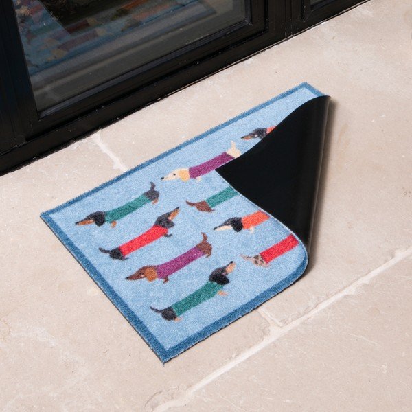 Tekstilni predpražnik 40x60 cm Dachshund – Artsy Doormats-image-1
