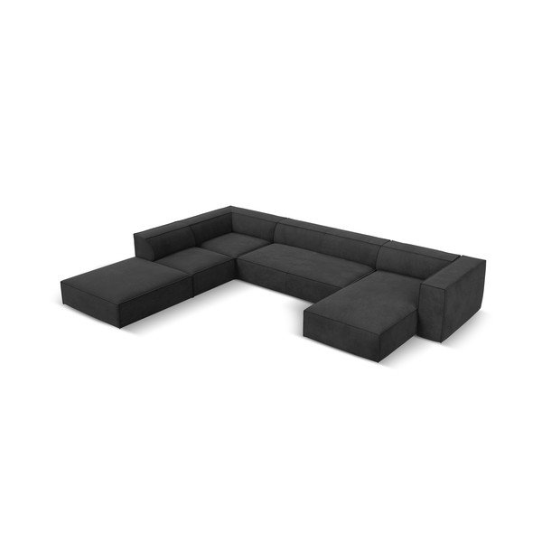 Temno siva kotna zofa (levi kot) Madame - Windsor & Co Sofas-image-2