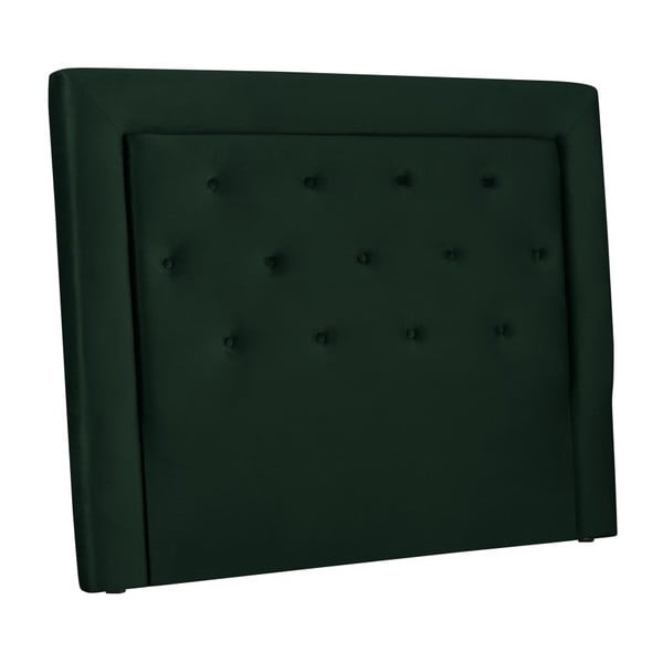 Temno zeleno vzglavje Cosmopolitan Design Cloud, širina 180 cm