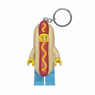 Svetleči obesek za ključe LEGO® Hot Dog 
