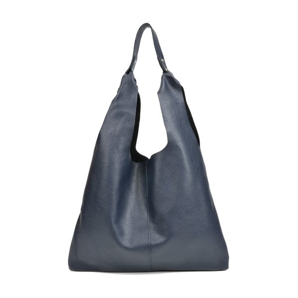 Temno modra usnjena torbica Sofia Cardoni