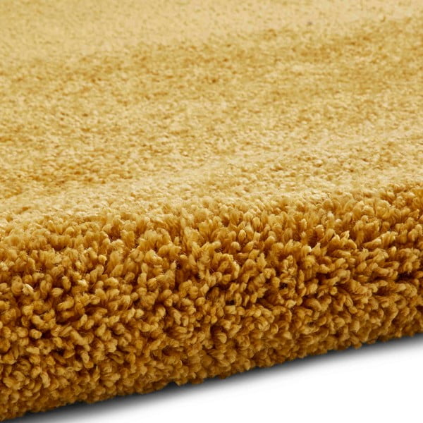 Gorčično rumena preproga Think Rugs Sierra, 80 x 150 cm-image-4