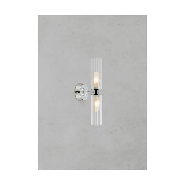 Stenska svetilka v srebrni barvi Rimini – Markslöjd-image-1