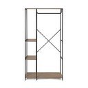 Črn jeklen set za hodnik 90x170x40 cm Aris – Bonami Essentials