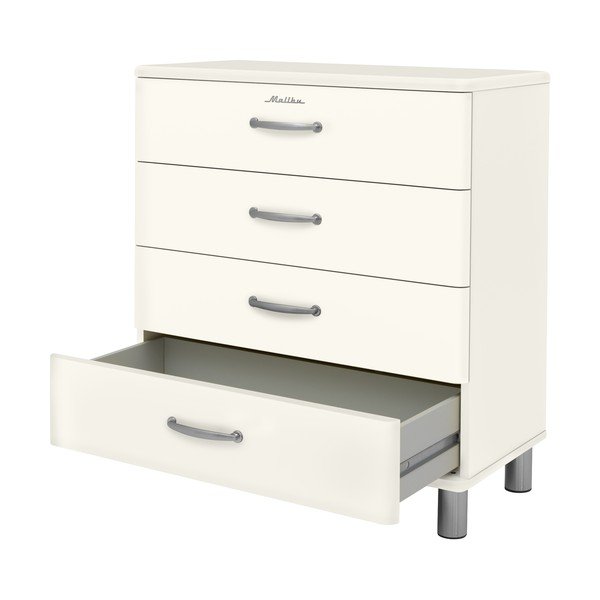 Bela visoka komoda 86x92 cm Malibu - Tenzo-image-3