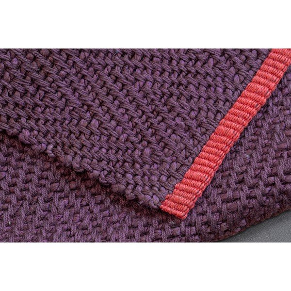 Bordo rdeča preproga iz jute 50x80 cm Notes – Mette Ditmer Denmark-image-3