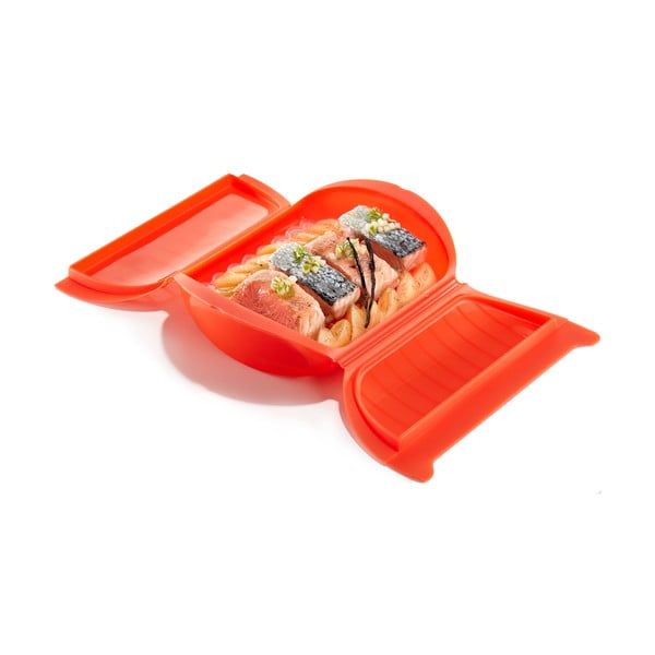 Silikonska posoda za kuhanje v pari – Lékué-image-4