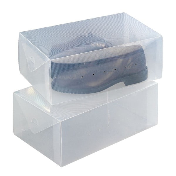 Komplet 2 škatel za shranjevanje čevljev Wenko Pack-image-2